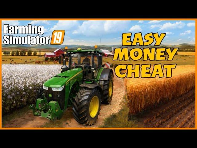 Farming simulator 19 Easy money cheat fs19 money cheat ps4 xbox