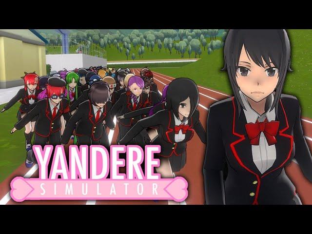 ELIMINATING OSANA WHILE THE WHOLE SCHOOL HUNTS ME DOWN IS HILARIOUSLY SCARY | Yandere Simulator