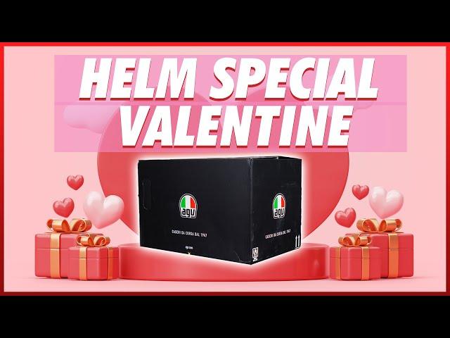 UNBOXING AGV PISTA GP RR ROSSI MISANO 2021️️ CUMAN ADA 3000 DI DUNIA SPECIAL VALENTINE