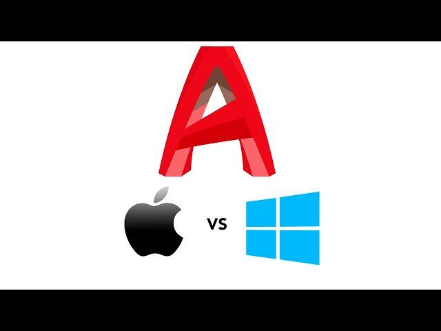 AutoCAD 2024 on Mac ( Apple Silicon ) Vs Windows Comparison