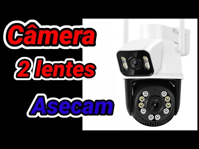 Câmera 2 lentes Asecam