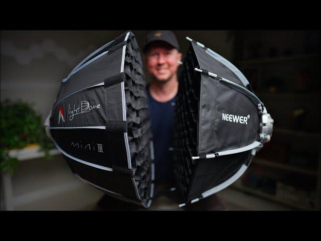 Is THIS the Best Small Softbox? Aputure Mini Light Dome III vs. the Competition