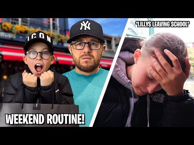 LILLYS LEAVING HIGH SCHOOL FOR GOOD! - WEEKEND ROUTINE!!