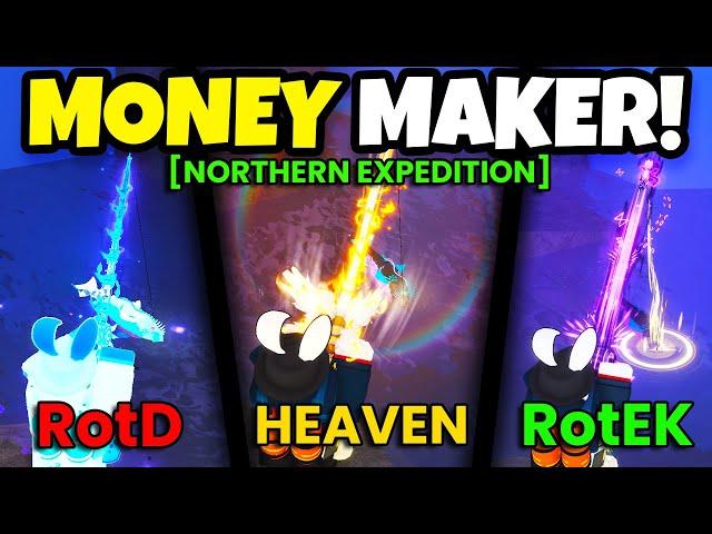 NEW BEST MONEY MAKING ROD In FISCH Roblox!