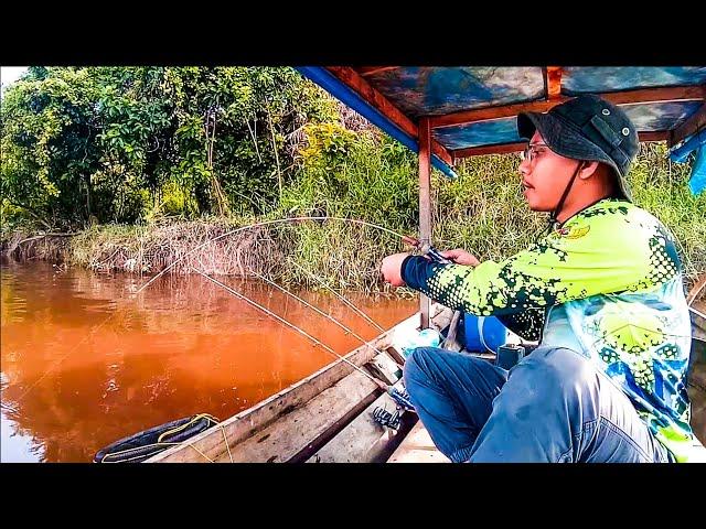 Mancing Udang Pasca Banjir Besar Tahunan Sungai Kampar Riau