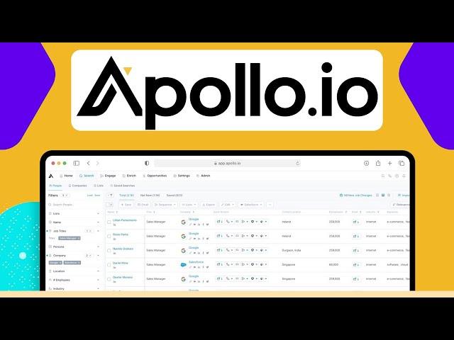 How to Use Apollo.io | Apollo Tutorial For Beginners 2023