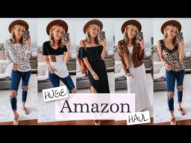 Huge Amazon Try On Haul | Summer to Fall 2019 Outfit Ideas