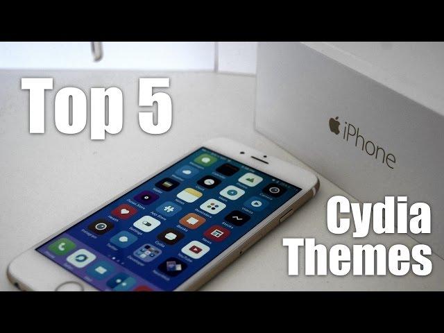 TOP 5 Cydia Themes for iOS 9.0 - 9.1 Pangu Jailbreak