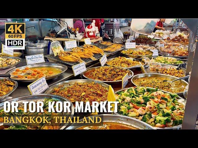 [BANGKOK] Or Tor Kor Market "Discovering Fresh Fruits And Delicious Foods" | Thailand [4K HDR]