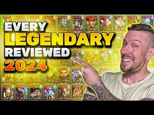 Every LEGENDARY Graded & Reviewed in 2024 | RAID Shadow Legends