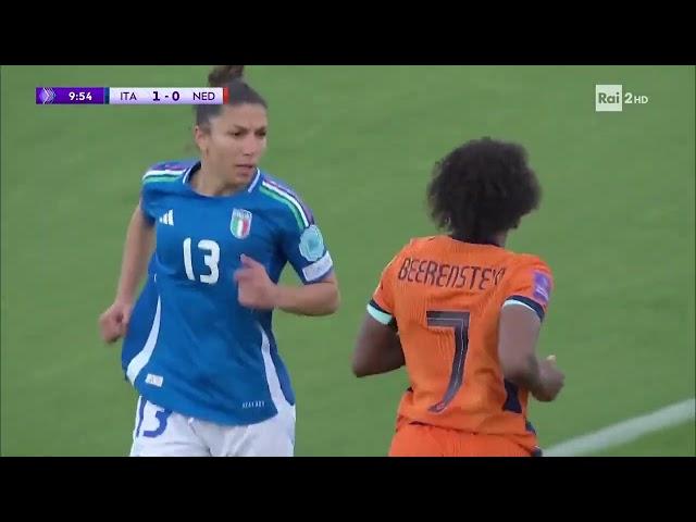 Italy vs Netherlands || UEFA Women's Euro 2025 Qualification