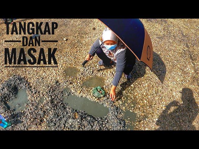 Musim Siput Gayam Tiba,Laki Bini Cari Untuk Lauk Tengah Hari - Catch and Cook!!