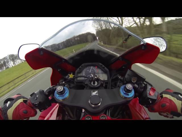 Honda CBR 600 RR - MIVV Suono Sound Test & Acceleration