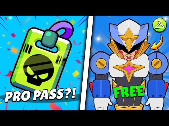 NEW PRO PASS, UPGRADABLE SKINS & UNLIMITED GADGETS?! RANKED UPDATE