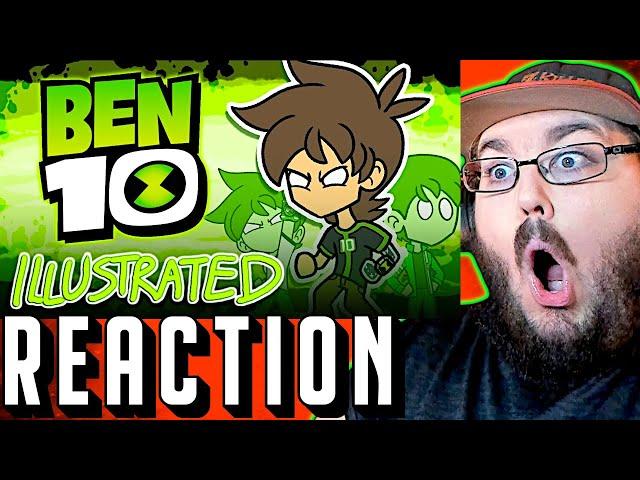 The ENTIRE Story of Ben 10 ILLUSTRATED [All 5 Parts] The Ben 10 Timeline is Crazy #ben10 REACTION!!!