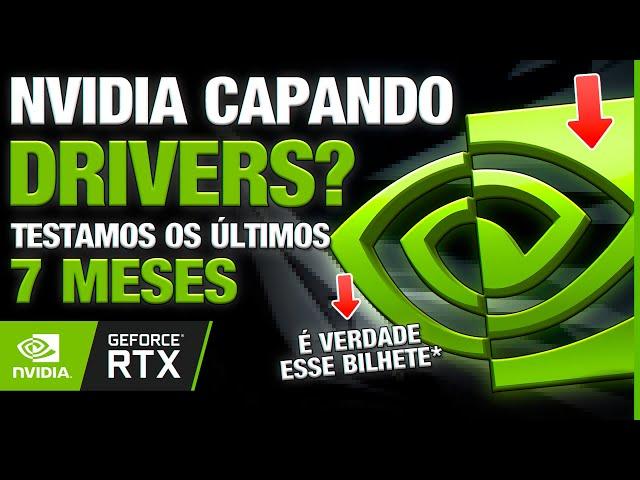 Nvidia LIMITANDO PLACA DE VÍDEO? Nvidia Capando Driver.