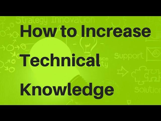 How to increase technical knowledge / skill / programming skill | TechTalk #1