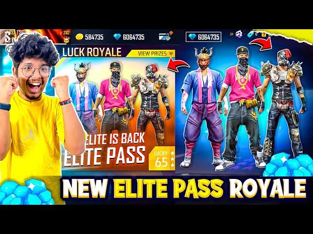 Free Fire New Elite Pass Royale️Sakura HipHop Bundle Back NOOB To PRO -Garena Free Fire