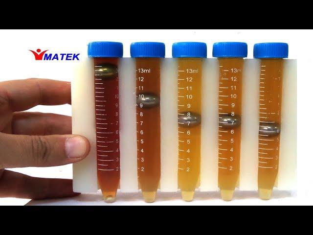 Viskozite deneyi ve motor yağı seçimi - Viscosity test and engine oil selection