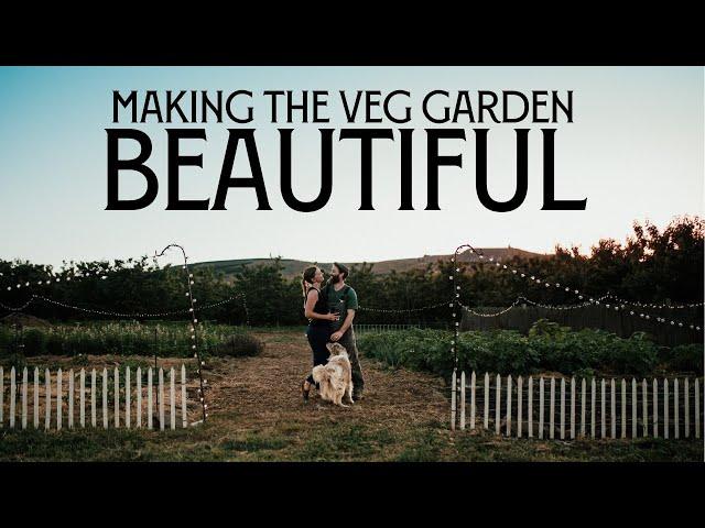 Making The Vegetable Garden BEAUTIFUL! | Homestead Market Garden