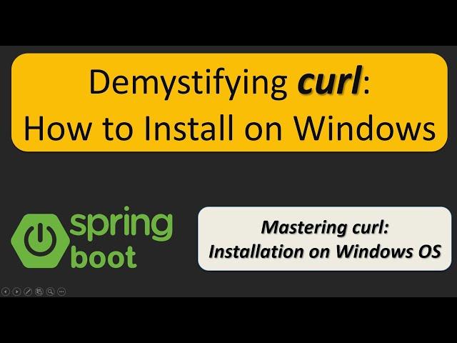 What is curl? and How to install curl in the windows operating system?