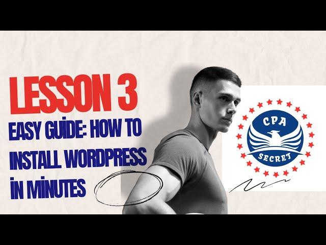 Easy Guide: How to Install WordPress in Minutes (Step-by-Step Tutorial)