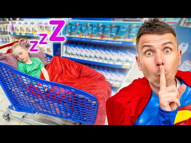 Vania Mania Kids Hide and Seek Challenge with Superheroes!