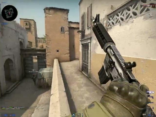 Counter Strike Global Offensive replay while Tourner Dans Le Vide playing in the background