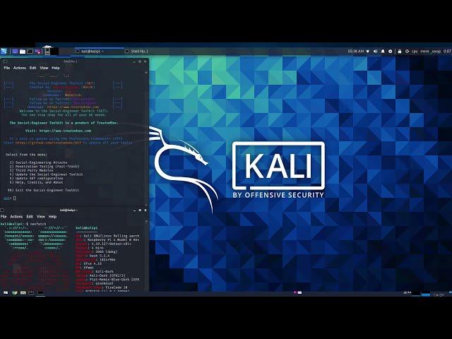 Kali Linux 2021.2 On A Raspberry Pi 4