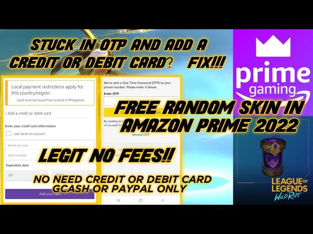 HOW TO GET FREE PRIME GAMING REWARDS 2022 | FULL TUTORIAL