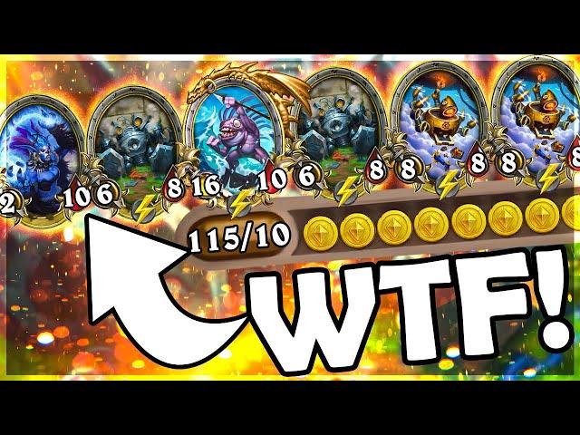 One of the MOST INSANE MECH COMPS! | Hearthstone Battlegrounds
