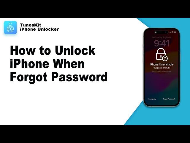 How to Unlock iPhone When Forgot Password