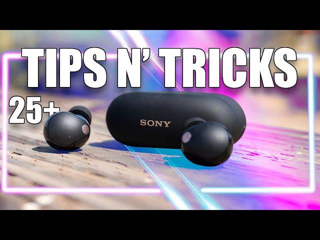 SONY WF-1000 XM5 Tips, Tricks, and Hidden Features most people don't know