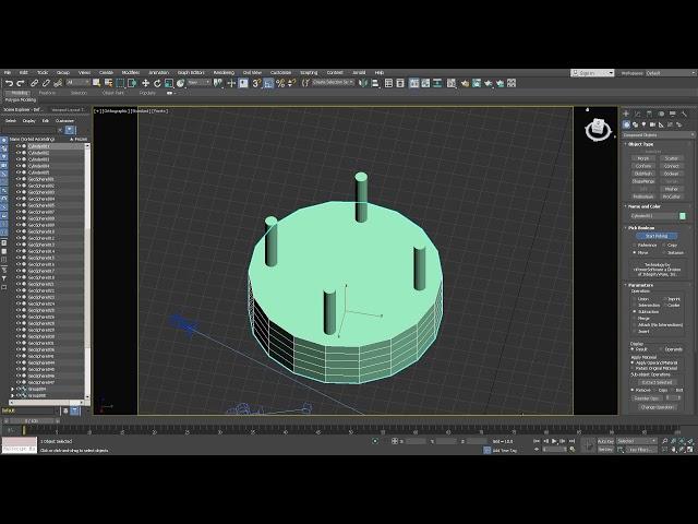 3dsmax-3D Proboolean