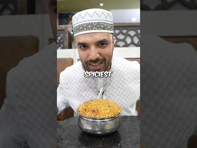 I Tried India’s Spiciest Biryani 