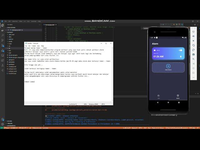 HOW TO BUILD  ALARM APLICATION WITH FLUTTER