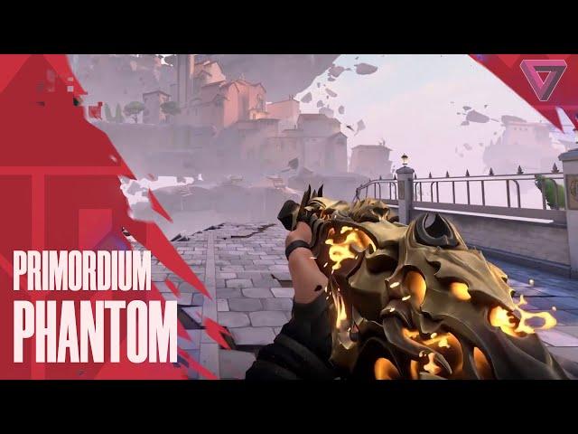 PRIMORDIUM PHANTOM SKIN GAMEPLAY - VALORANT PRIMORDIUM SKINS