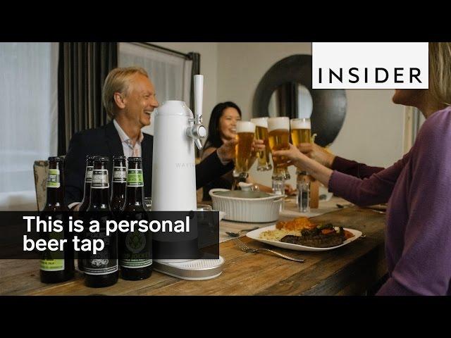 This is a personal beer tap