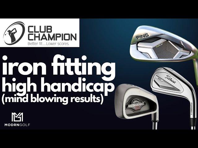 The best irons for a high handicap golfer in 2023 2024. Club Champion Fitting series.