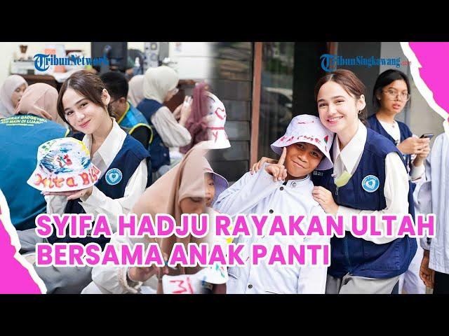 Potret Syifa Hadju Rayakan Ultah Bersama Anak Panti Asuhan, Cantiknya Tak Dipungkiri!