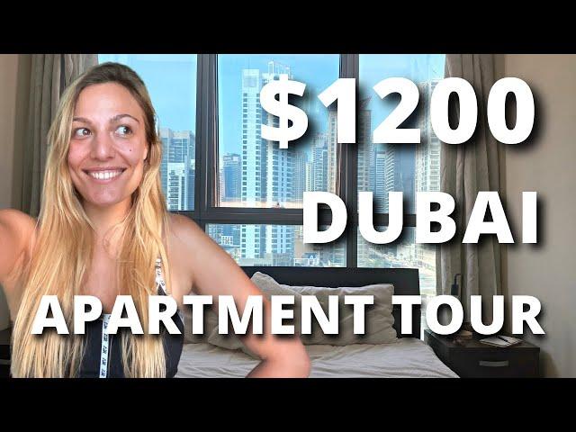 What $1200 a month gets you in Dubai - JLT/Marina Apartment Tour