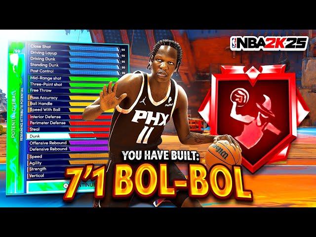 This 7'1 Bol Bol Build is UNSTOPPABLE in NBA 2K25