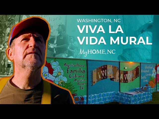 Inclusive Public Art Project: Viva La Vida Mural | My Home, NC