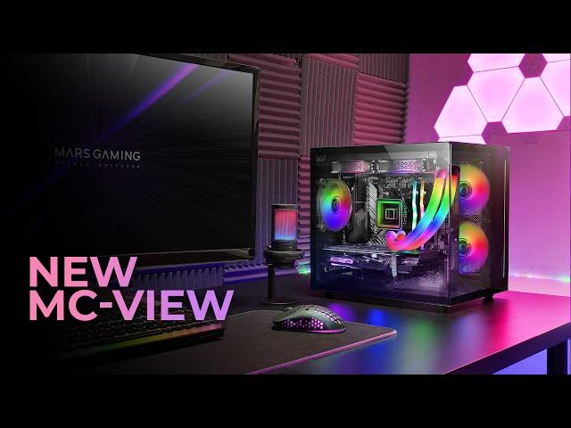 Mini Tower Gaming Custom Premium MC-VIEW | Mars Gaming