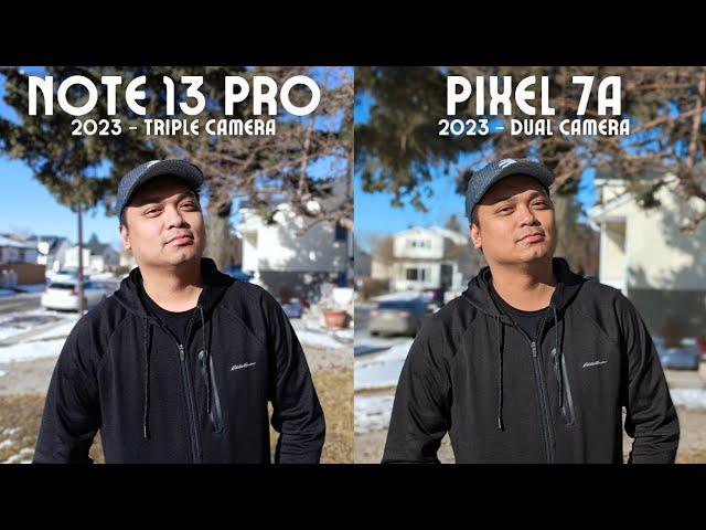 Redmi Note 13 Pro vs Pixel 7a camera comparison! (Which midrange phone is better?)