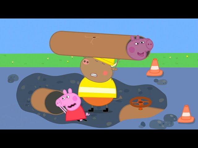 Digging Up the Road  Peppa Pig and Friends Full Episodes