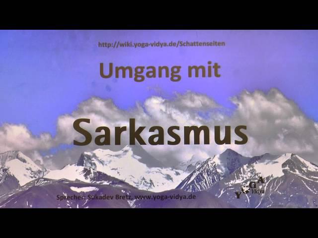 Sarkasmus