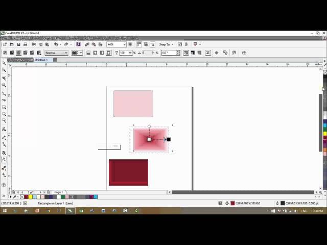 CorelDraw X7 Tutorials - Transparency Tool