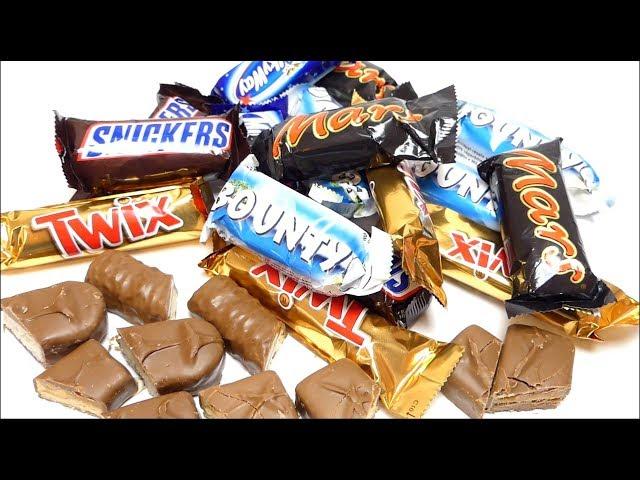 NEW CANDY Mini Set Mars Twix and Milky Way unboxing