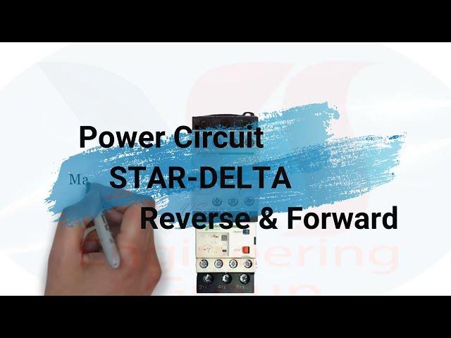 reverse and forward star and delta power wiring